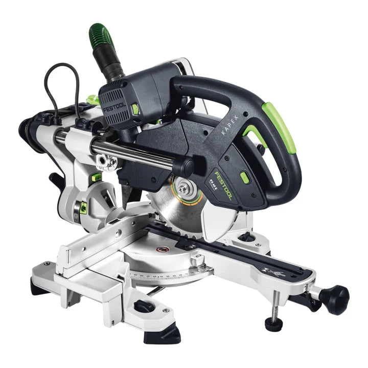 Scie à onglets radiale Festool KS 60 E-Set KAPEX